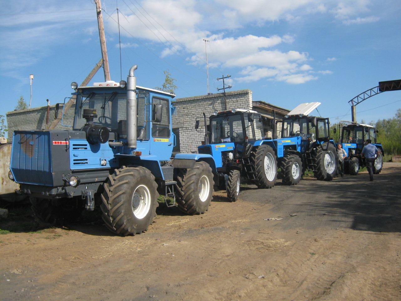 Сельскохозяйственный парк пополнился новыми тракторами